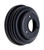 BBC LWP Crankshaft Pulley 3 Groove Black, by TRANS-DAPT, Man. Part # 8624