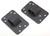 Solid Chevy Frame Mounts Pair, by TRANS-DAPT, Man. Part # 9632