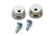 Aluminum Buttons Pair , by ULTRA SHIELD, Man. Part # 01901