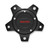 Center Cap Black With Red Warn, by WARN, Man. Part # 106683