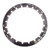 Beadloc Ring - Black 20-Hole For 15in Wheel, by WELD RACING, Man. Part # P650-5179B