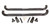 99-06 GM Full Size Ext Cab Oval Step Bar Black, by WESTIN, Man. Part # 21-1685