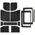 Jeep JL 4 DR 18-   Headl iner Kit Black Leather, by DESIGN ENGINEERING, Man. Part # 50182