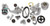 Accessory Sys. Drive Kit GM LS Engines, by HOLLEY, Man. Part # 20-137