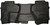 15-   GM 2500HD Dbl Cab Floor Liners Black, by HUSKY LINERS, Man. Part # 19241