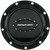 Horn Button Riveted Black Anodized, by BILLET SPECIALTIES, Man. Part # 32719