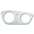 Exhaust Gasket GM Truck Y-Pipe-to-Rear Connector, by REMFLEX EXHAUST GASKETS, Man. Part # 2045