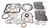 Trans Racing Overhaul Kit Ford C-4 70-Up, by TCI, Man. Part # 528700
