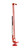 60in Hi Lift Jack - All Cast Red, by HI-LIFT, Man. Part # HL-605