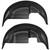 Rear Wheel Well Guards , by HUSKY LINERS, Man. Part # 79151