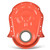 BBC Timing Chain Cover Orange, by PROFORM, Man. Part # 141-220