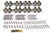 SBC Shaft Rocker Arm Kit - 1.5/1.5 Ratio, by SCORPION PERFORMANCE, Man. Part # 3500
