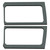 18-  Jeep Wrangler JL Side Window Kit Gray, by DESIGN ENGINEERING, Man. Part # 50269