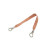 Copper Ground Strap 18in w/ 1/4in and 3/8in Ring, by ALLSTAR PERFORMANCE, Man. Part # ALL76329-18