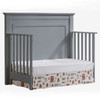 Natart Taylor Convertible Crib in Elephant Grey