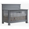 Natart Taylor 2 Piece Nursery Set - Crib and 5 Drawer Dresser in Elephant Grey