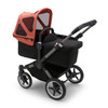 Bugaboo Donkey Breezy Sun Canopy Sunrise Red