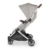 UPPAbaby MINU V2 Stroller-STELLA (grey melange/silver/chestnut leather)