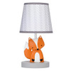 Lambs & Ivy Acorn Lamp W/ Shade & Bulb