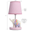 Bedtime Originals Elephant Dreams Lamp w/Shade & Bulb