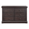 Dolce Babi Amalfi Double Dresser in Mineral Grey