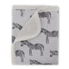 Oilo Zebra Jersey Cuddle Blanket