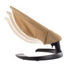 Nuna LEAF Grow Baby Seat w/ Toy Bar in Camel