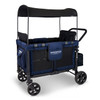 Wonderfold W4 OG Quad Stroller Wagon in Aqua Blue