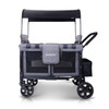 Wonderfold W4 OG Quad Stroller Wagon in Charcoal Gray