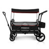 Wonderfold X2 Push & Pull Double Stroller Wagon in Pitch Black