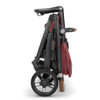 UPPAbaby CRUZ V2 Stroller - LUCY (rosewood melange/carbon/saddle leather)