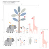 Lambs & Ivy Jazzy Jungle Wall Decals