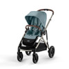 Cybex Gazelle S 2 Stroller - Taupe Frame with Sky Blue Seat