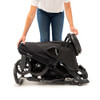 Orbit Baby Stroll, Sleep, & Ride Travel System in Melange Navy/Gold