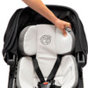 Orbit Baby Stroll, Sleep, & Ride Travel System in Melange Navy/Titanium