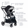 Britax Willow Brook S+ Travel System w/ Aspen Base in Graphite Onyx