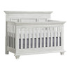 Oxford Baby Weston 2 Piece Nursery Set - Convertible Crib + & Chifferobe in Vintage White