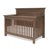 Bella Vita Lugo Flat Top Crib in Harbor Brown