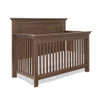 Bella Vita Lugo Flat Top Crib in Harbor Brown