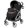Peg Perego Switch Four Stroller in Newmoon - Taupe/Black