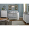 Dolce Babi Bella Convertible Crib in Snow White by Bivona & Company