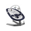Nuna LEAF Bouncer in Navy with mesh