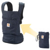 Ergobaby Travel Collection Baby Carrier -  Stowaway Navy