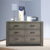 Natart Rustico Collection Double Dresser in Owl