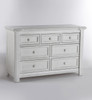 Pali Cristallo Double Dresser in Vintage White