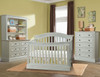 Stella Baby and Child Trinity Collection Convertible Crib in Belgium Cream