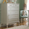 Dolce Babi Angelina 5 Drawer Dresser in Pearl