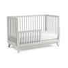 Ti Amo Moderna Island Crib in Misty Grey