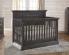 Pali Modena Collection 2 Piece Nursery Set in Granite - Crib and 5 Drawer Dresser