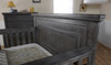 Pali Modena Collection 2 Piece Nursery Set in Granite - Crib and 5 Drawer Dresser